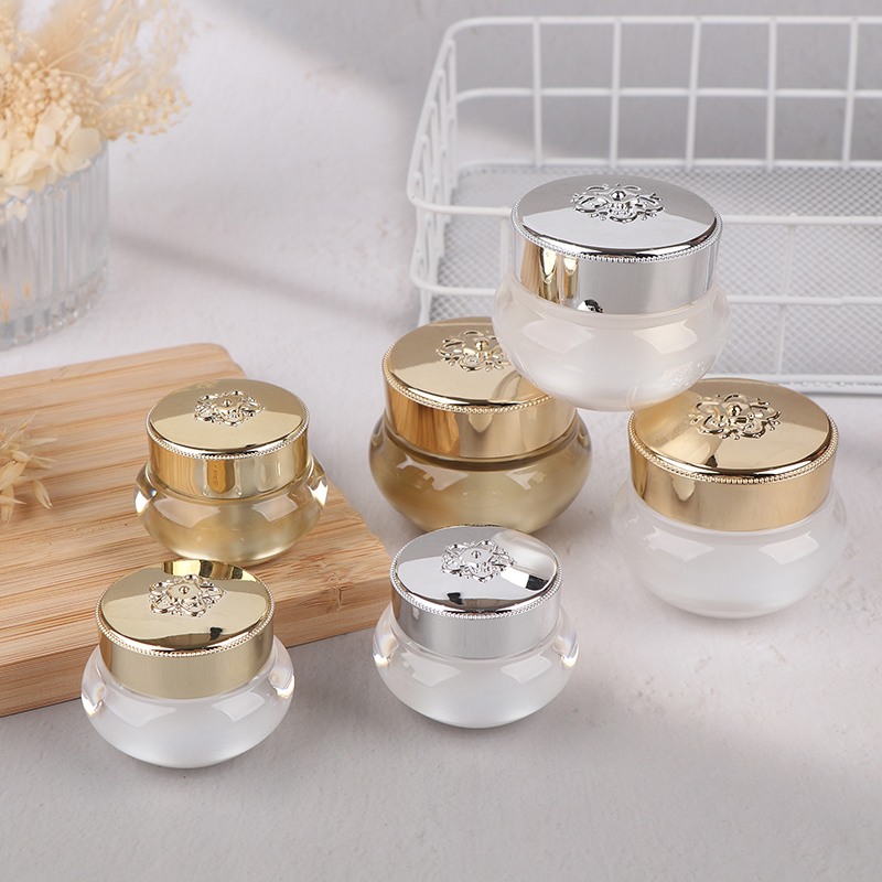 Luxury Skincare & Spa - Pots de voyage vides en acrylique