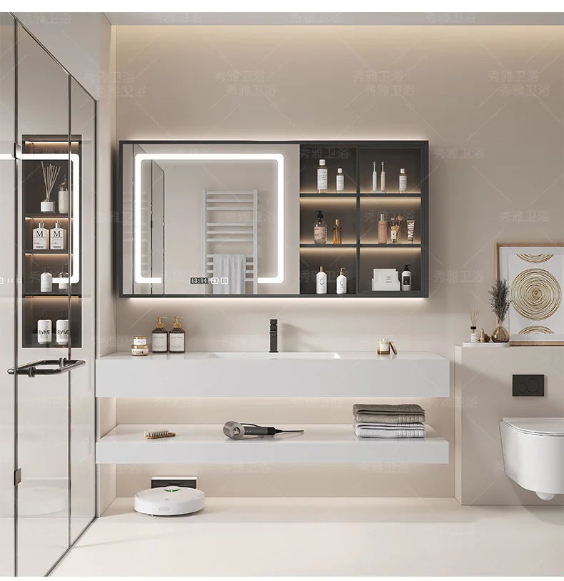 Meuble de salle de bain avec r - Luxury Skincare & Spa avis et prix
